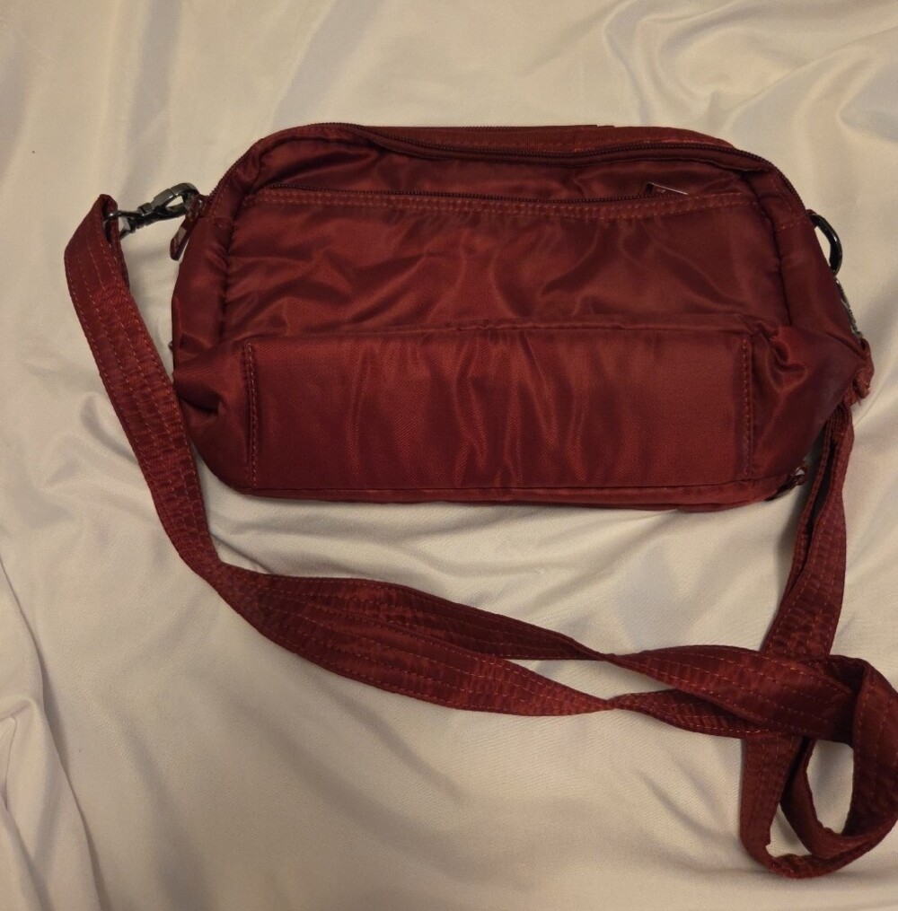 Lug Dark Red Scoop Crossbody - Picture 3 of 8